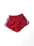 Vintage Adidas Shorts 70s Glanz Sprinter Made In West Germany Rot (D3) XS-S