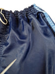 Vintage Adidas Shorts 80s Glanz Sprinter Made In West Germany Dunkelblau (D5) M-L