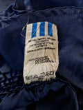 Vintage Adidas Shorts 80s Glanz Sprinter Made In West Germany Dunkelblau (D5) M-L