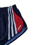 Rare! Vintage Adidas Shorts Sprinter Made In Portugal Dunkelblau Rot (D9) XL-XXL
