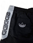 Vintage Adidas Shorts Schwarz Rot (D6) M-L