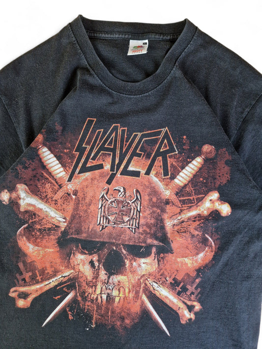 Fruit Of The Loom Shirt Slayer Schwarz L