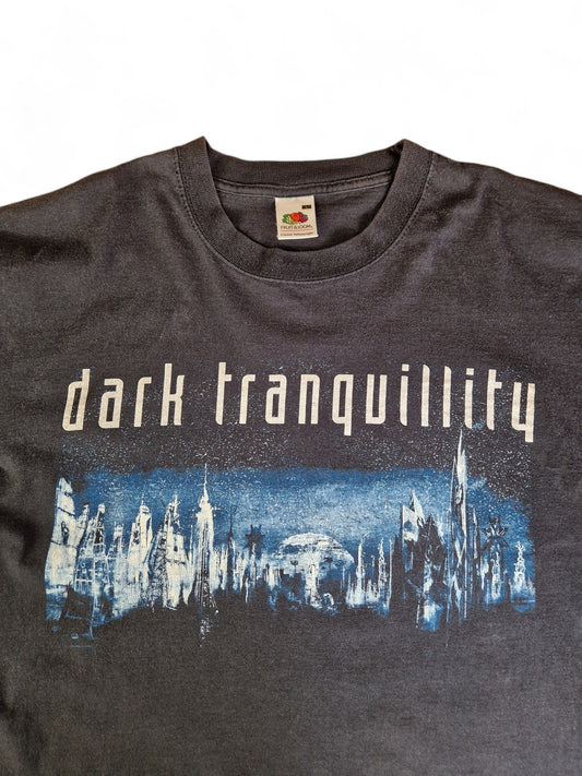 Fruit Of The Loom Shirt Dark Tranquillity Schwarz L