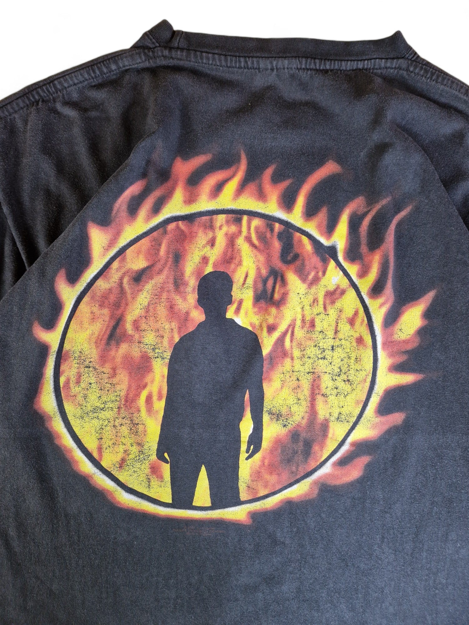 2007 Fan Shirt The Haunted  Ausgewaschen Schwarz M-L