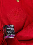 Vintage Fjällräven Fleecehemd Kurzarm X Polartec Mit Brusttasche Made In Portugal Rot XL-XXL