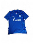 Umbro Trikot Schalke 2022/23 Heim Gazprom Blau Weiß L