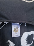 Ed Hardy Shirt "coast to coast" Made In USA Schwarz Weiß L
