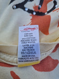 Ed Hardy Shirt Skull & Butterfly Made In USA Gelb M
