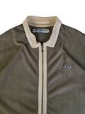 Vintage Juice Shirt Mit Reißverschluss Khaki L