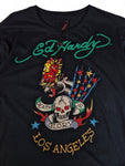 Ed Hardy ShirtxLongsleeve / Double Sleeve Neu Mit Etikett Schwarz Creme L