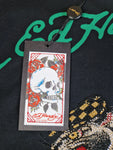 Ed Hardy ShirtxLongsleeve / Double Sleeve Neu Mit Etikett Schwarz Creme L