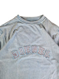 Diesel Longsleeve Y2K Vibe Spellout Hellblau XL