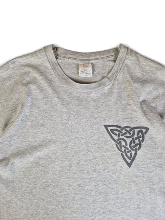 Vintage Screen Stars Shirt Keltisches Symbol Single Stitch Grau L-XL