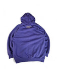 Vokal Hoodie "Money on my mind" Y2K Vibe Stickerei Lila Gold XL
