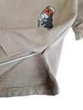Vintage No System Sweater "I want my future" Mäuse Hellbraun L-XL