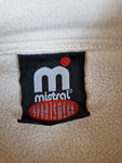 Vintage Mistral Sweater Stehkragen Weiß/Creme XL-XXL