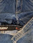Vintage Fubu Jeans Baggy Workwear Style Dunkelblau 28