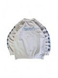 Vintage Ruff Ryders Sweater Bestickt Weiß L