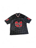 Vintage Wu-Tang Jersey 90s Bootleg Mesh Schwarz XXL