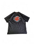 Vintage Roca Wear Jersey Glänzend/Shiny Schwarz XL