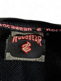 Vintage Roca Wear Jersey Glänzend/Shiny Schwarz XL