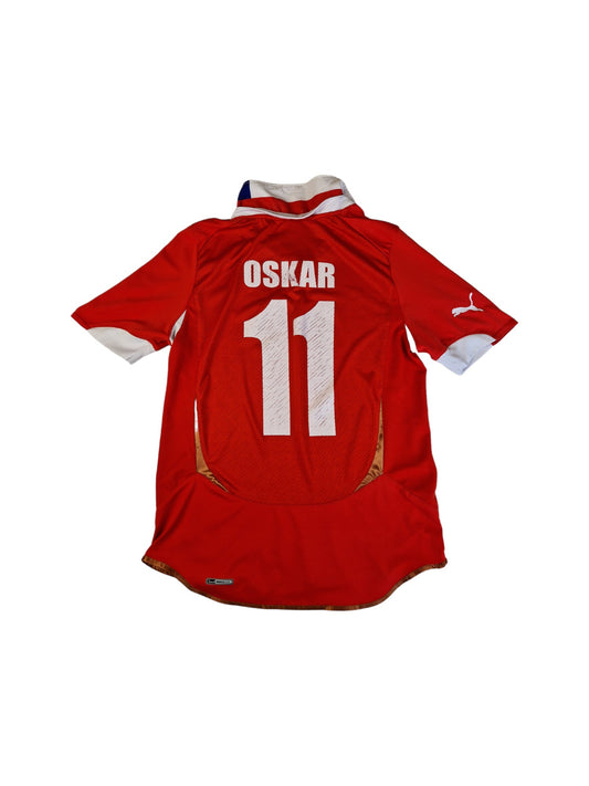 Puma Trikot Chile 2010/11 #11 Oskar Rot M