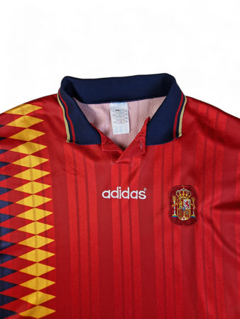 Vintage Adidas Trikot Spanien 1994 WM Rot XL