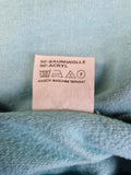 Vintage H.J. Müller Collection Sweater 80s Dog Print Türkis S-M
