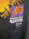 Rare! Vintage Team Sport Shirt Phoenix Suns Slammin’ Torch Comics Graphic Single Stitch Schwarz M-L