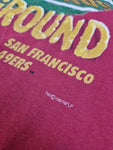 Vintage College Concepts Shirt 49ers San Francisco "Stomping Ground" 1997 NFL Rot L-XL