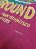 Vintage College Concepts Shirt 49ers San Francisco "Stomping Ground" 1997 NFL Rot L-XL