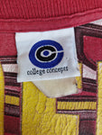 Vintage College Concepts Shirt 49ers San Francisco "Stomping Ground" 1997 NFL Rot L-XL