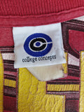Vintage College Concepts Shirt 49ers San Francisco "Stomping Ground" 1997 NFL Rot L-XL