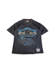 Rare! Vintage Nutmeg Shirt 1991 San Jose Sharks Campbell Konferenz Single Stitch Made In USA Ausgewaschenes Schwarz L