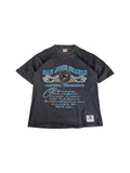 Rare! Vintage Nutmeg Shirt 1991 San Jose Sharks Campbell Konferenz Single Stitch Made In USA Ausgewaschenes Schwarz L
