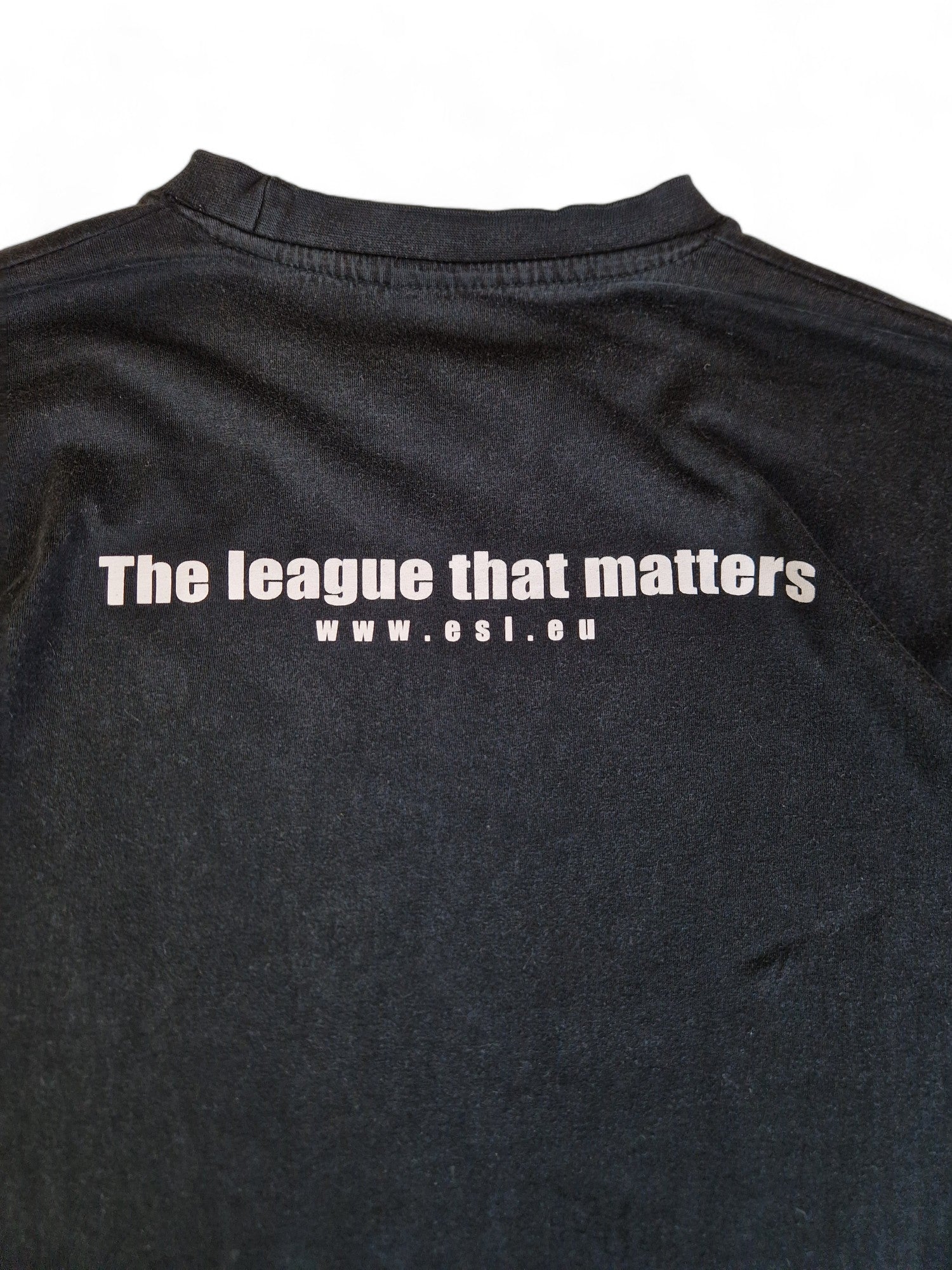 Vintage B&C Shirt Electronic Sports League Schwarz XL - RareRags
