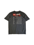 Vintage Tony Hawk Shirt California Skate Tour 1998 Khaki/Grau M