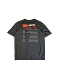Vintage Tony Hawk Shirt California Skate Tour 1998 Khaki/Grau M