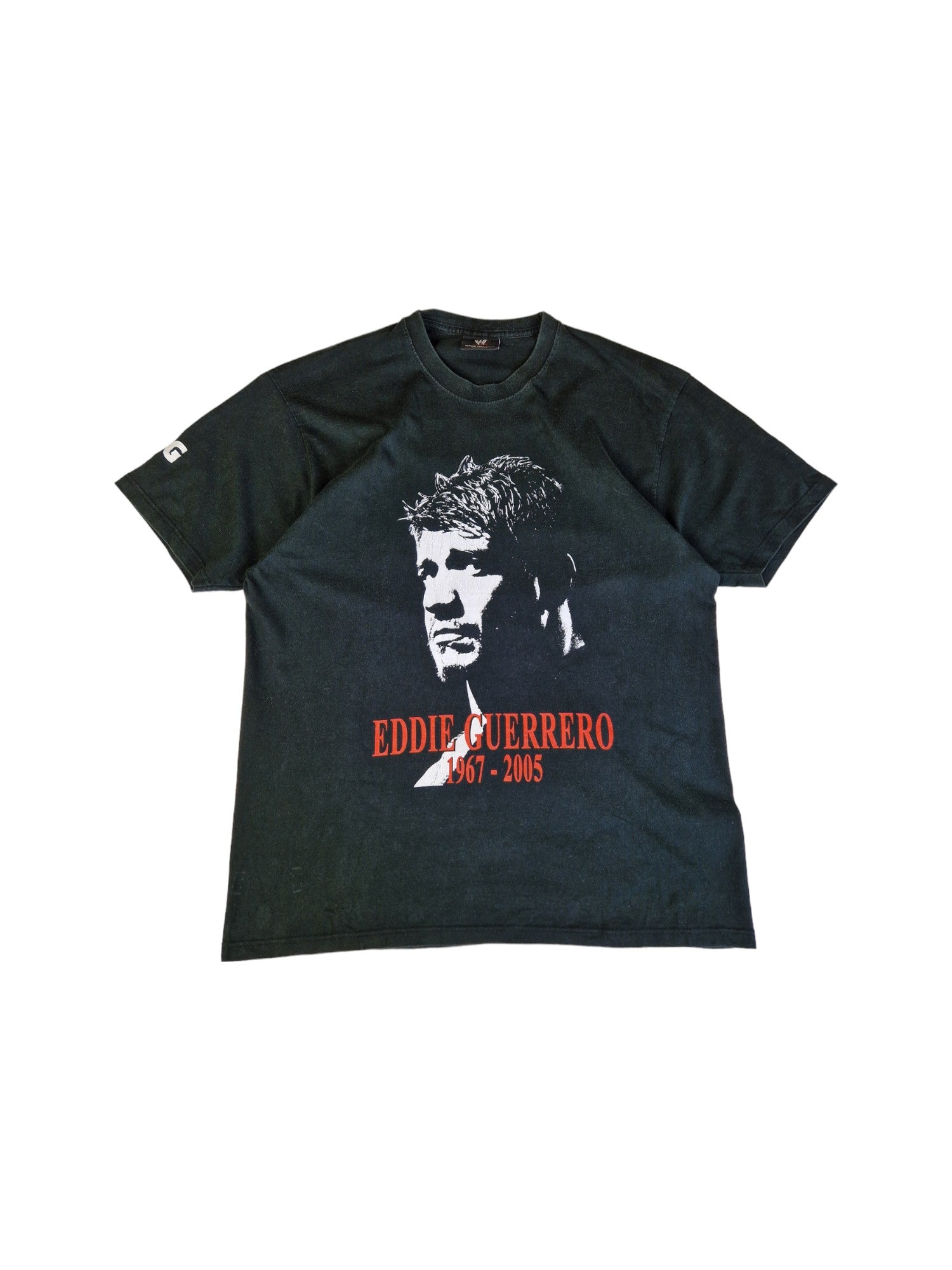 Wrestling Shirt Eddie Guerrero Tribute 1967-2005 "Viva La Raza" Schwarz XL - RareRags