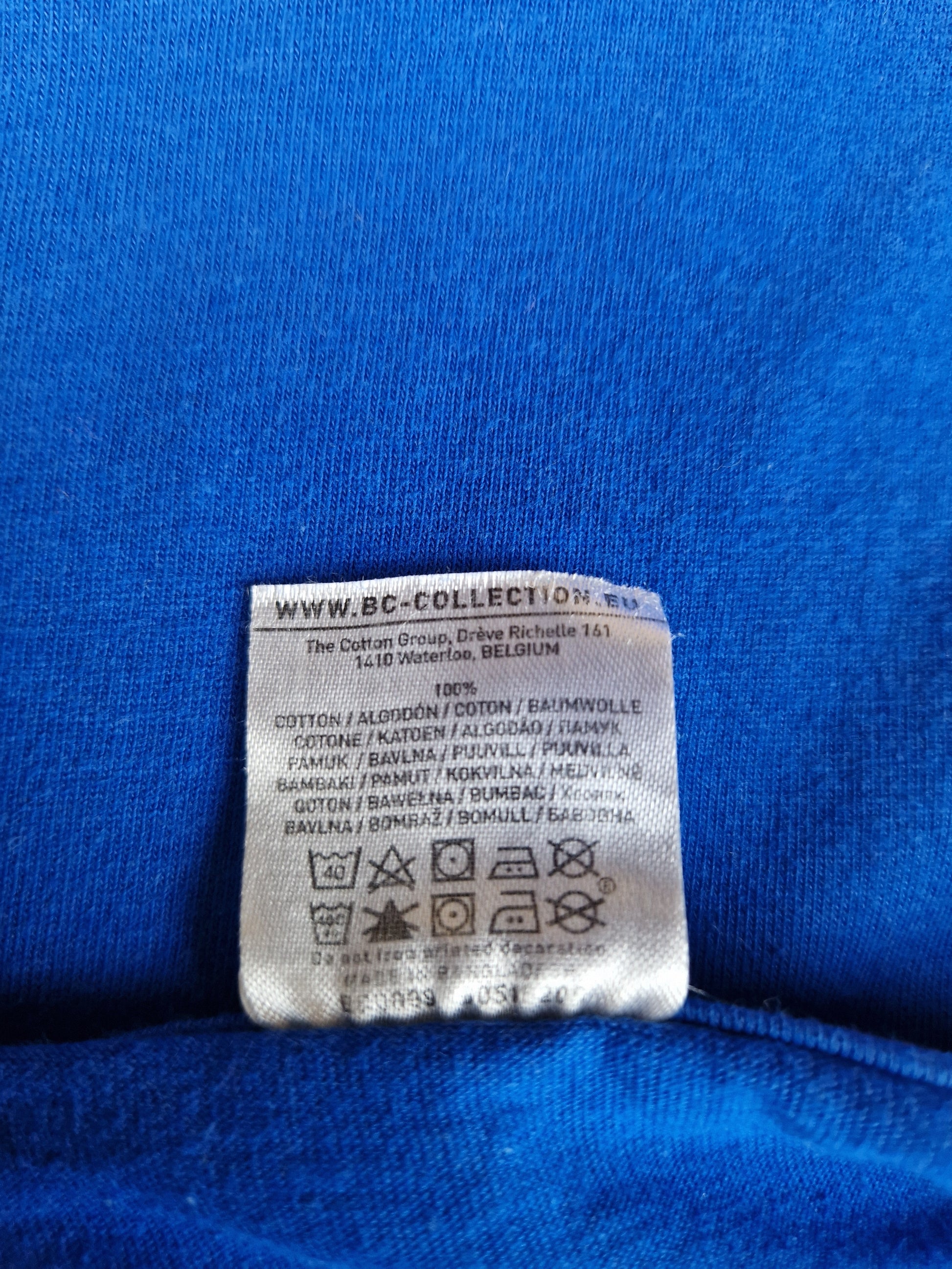 B&C Collection Shirt Asterix & Obelix Comic Blau (Kindergröße) Wie XS-S - RareRags