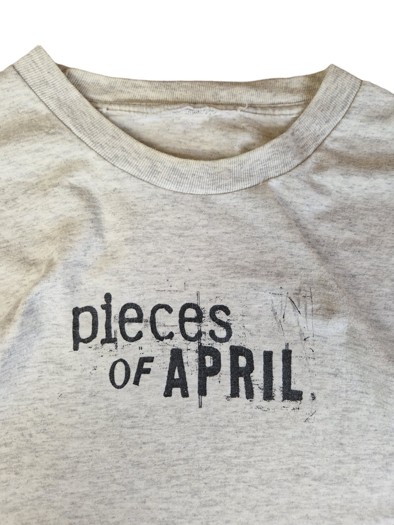 Vintage Shirt Pieces of April Film 2003 Heather Grau L-XL - RareRags