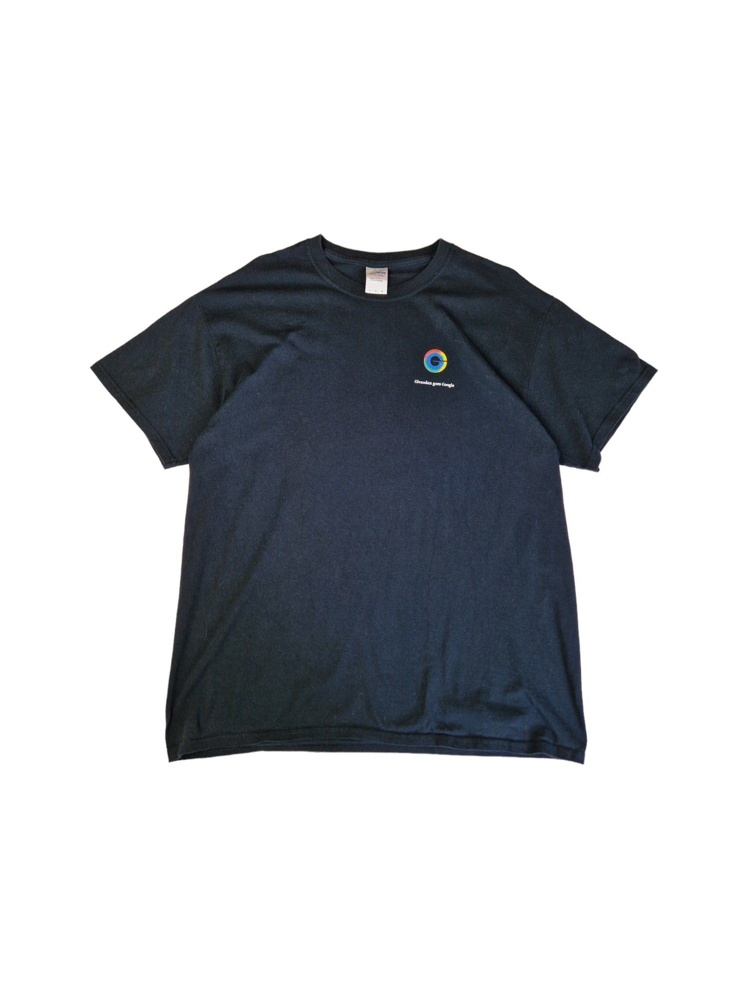 Gildan Shirt "Givaudan goes Google" Schwarz L - RareRags
