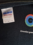 Gildan Shirt "Givaudan goes Google" Schwarz L