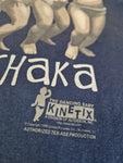 Vintage The Dancing Baby Shirt Unreal Pictures 1999 "Ooga-Chaka" Dunkelblau XL