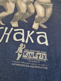 Vintage The Dancing Baby Shirt Unreal Pictures 1999 "Ooga-Chaka" Dunkelblau XL