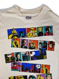 Vintage Hanes Shirt Dick Tracy Single Stitch Made In USA Weiß L