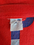 Vintage Snoopy Shirt 80s "Joe Pro" Golf Single Stitch Rot L-XL