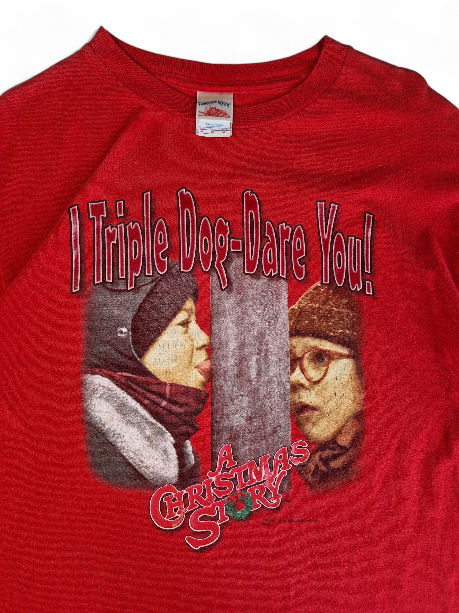 Vintage Tennessee River Shirt A Christmas Story Rot M - RareRags