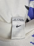 Rare! Vintage Nike Poloshirt Challenge Court Andre Agassi Weiß Lila/Blau (Boys XL) M-L