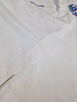 Vintage Adidas Poloshirt Tennis Edberg Weiß Bunt (D56) L-XL